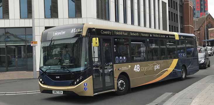 Stagecoach Midlands ADL Enviro200MMC 26208 Stagecoach Gold